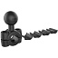 RAM-B-408-37-62U крепление RAM Torque на трубу 9,5-16 мм (3/8