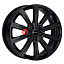 Диск MAK 8x19/5x108 ET45 D63,4 Birmingham Gloss Black