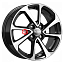 Диск K&K 6x15/4x100 ET48 D54,1 КС861 Алмаз черный