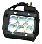 Фара Xtrem-Light 18Вт, 100х100х60мм, 6 диодов, 12В