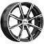 Диск iFree Uno Калибр R15x6 4x100 ET38 CB67.1 Black_jack