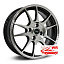 Диск Megami MGM-5 R15x6 4x100 ET46 CB54.1 BKF