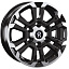 Диск Replay TY352 R17x7.5 6x139.7 ET25 CB106.1 BKF