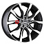 Диск MAK 8x18/5x127 ET40 D71,6 Highlands Black mirror