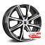 Диск КиК Арнар R16x7 5x114.3 ET50 CB66.1 Almaz_black