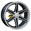 Диск LS 9x20/6x139,7 ET25 D106,1 184 MBF (конус)