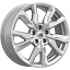Диск WUP Up114 R17x7 5x114.3 ET43 CB67.1 Silver_Classic
