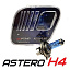 Галогенные лампы Optima Astero H4 +80% White 5000K, 12V, 60/55W