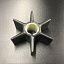 Крыльчатка помпы охлаждения Honda BF75-90 (47-43026T2) (Omax)