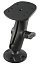 RAP-B-107-1U, композитный двойной шаровой держатель RAM для Humminbird Piranha + другое