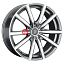 Диск Replay 8x18/5x108 ET36 D65,1 CHR76 GMF (конус, C570)