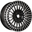 Диск KDW KD1820 R18x7 5x110 ET40 CB67.1 Black_Front_Polished