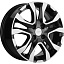Диск KHOMEN KHW1503(Vesta) R15x6 4x100 ET50 CB60.1 Black_FP