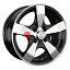 Диск LS 7x17/4x100 ET40 D60,1 205 BKF (конус)