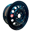 Диск ТЗСК 6x15/4x114,3 ET46 D67,1 Mitsubishi Lancer черный