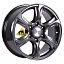 Диск Скад 7,5x17/6x139,7 ET30 D106,2 Скала графит