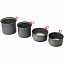 Посуда Naturehike NH15T401-G из четырех предметов, 6927595787212