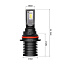 HB2 (9004) Optima LED QVANT, 12-24V, 2 лампы