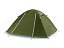 Палатка Naturehike P-Series 2-местная, алюминиевый каркас, темно-зеленый