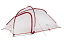 Палатка Naturehike Hiby Si 3-местная, алюминиевый каркас, серо-красная