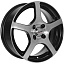 Диск X-trike X118 R15x6 4x100 ET45 CB67.1 BK_FP