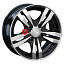 Диск LS 6,5x15/5x112 ET40 D66,6 142 BKF (конус)