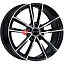 Диск MAK 8x18/5x112 ET48 D66,6 Bremen Black mirror
