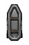 Надувная лодка ПВХ Skiff 280, серый, SibRiver