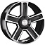 Диск LS 1296 R17x8 6x139.7 ET38 CB100.1 BKF