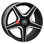 Диск Replay 8x17/5x112 ET45 D57,1 SK202 MBF (конус, MB001)