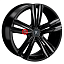 Диск Replay 8x19/5x112 ET40 D57,1 SK181 BK (конус, C570)