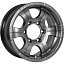 Диск КиК Байконур R16x8 6x139.7 ET0 CB110.1 Dark_platinum