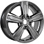 Диск КиК Оклахома R16x6.5 5x105 ET38 CB56.6 Dark_platinum