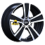 Диск LS 7x17/5x112 ET40 D57,1 950 BKF (конус)