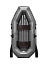 Надувная лодка ПВХ Skiff 240 НД, серый, SibRiver