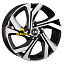 Диск LS 6,5x16/5x100 ET43 D57,1 1307 BKF (конус)