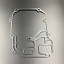 Прокладка под блок Honda BF40-50 (PREMARINE)