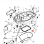 Рычаг, зажим капот Yamaha 30D 6J8-42815-00-EK