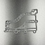 Прокладка под холодильник 2 Yamaha 9,9-15 OLD (Kacawa)