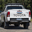 SUMMIT RAW REAR BUMPER|15ON HILUX SUIT OE TOWBAR