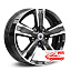 Диск КиК Оклахома R16x6.5 5x100 ET45 CB67.1 Almaz_black