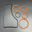 Комплект уплотнений (кольца резиновые) INSTALL KIT @2 (Quicksilver)