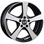 Диск LS 956 R16x7 5x100 ET40 CB57.1 BKF