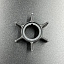 Крыльчатка помпы охлаждения Tohatsu 25-30, M40C (Omax)
