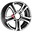 Диск iFree 6x16/5x139,7 ET40 D98 Хафпайп Блэк Джек