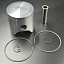 Поршневой комплект Yamaha BR250 (+0.75mm) (8R4-11637-00) (Osaka)