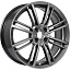 Диск КиК Эрфурт R17x7 4x100 ET37 CB67.1 Dark_platinum