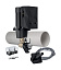 Подруливающее устройство Quick, D140mm, 40KGF, 12 В, (TCD2042 - TCDEX08 - TNL 1000mm)