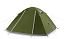 Палатка Naturehike P-Series 4-местная, алюминиевый каркас, зеленая
