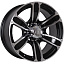 Диск LS 766 R17x8 6x139.7 ET10 CB107.1 BKF